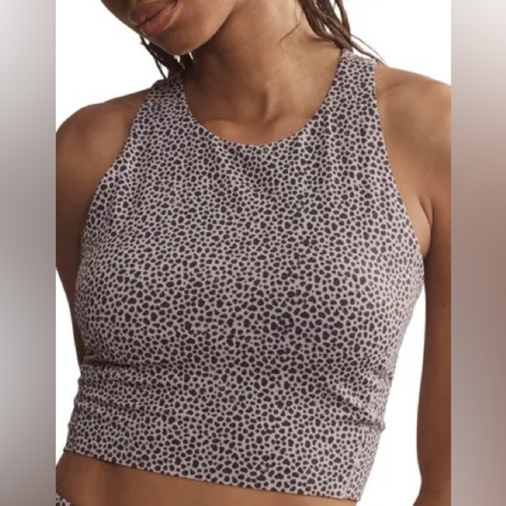 Jolyn Clothing Leopard Print Swim Top
